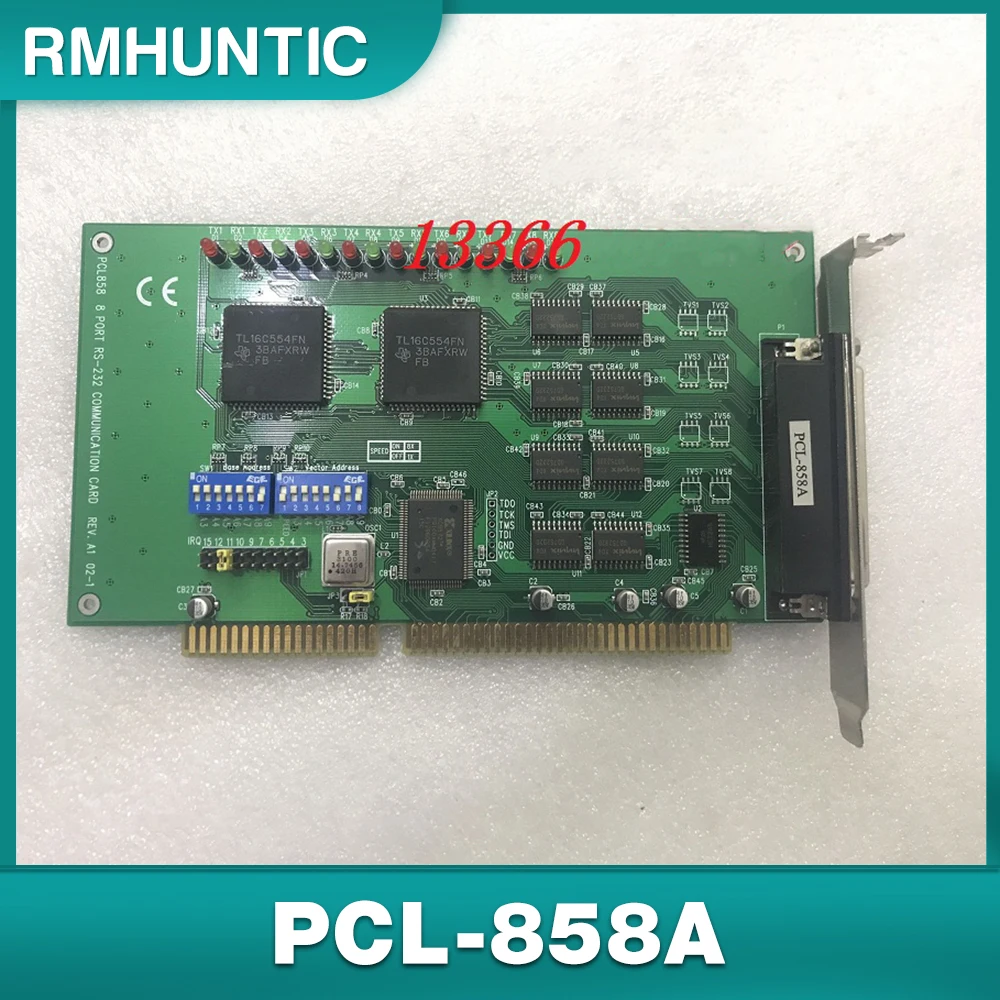 PCL-858A Für Advantech Industrielle Steuerung Kommunikation Karte 8-port RS-232 Serial Port