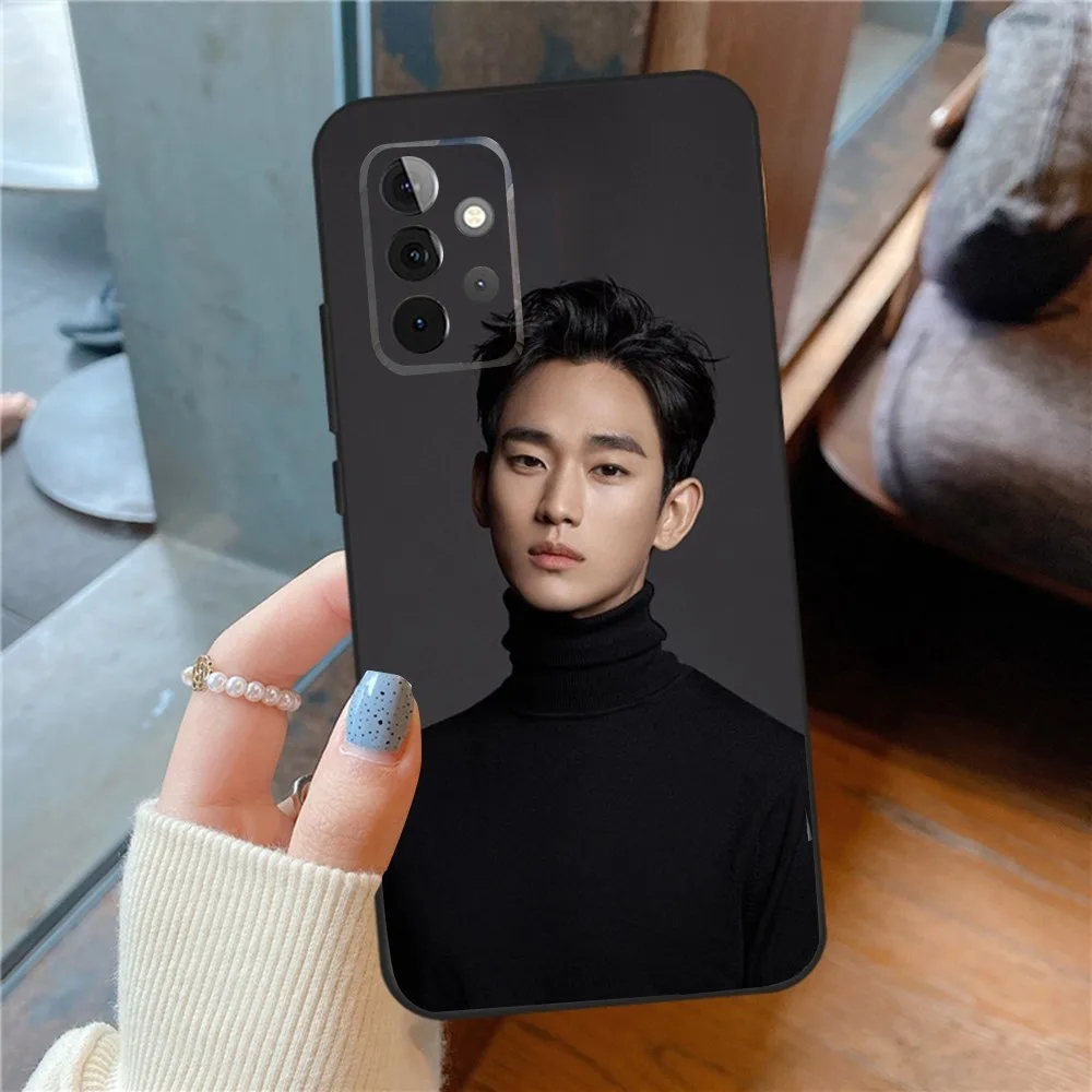 Korean actor K-Kim Soo H-Hyun   Phone Case For SamsungS24,23,22,21,S20 ,Pro10,S30Plus,S9,20lite Ultra Black Cover