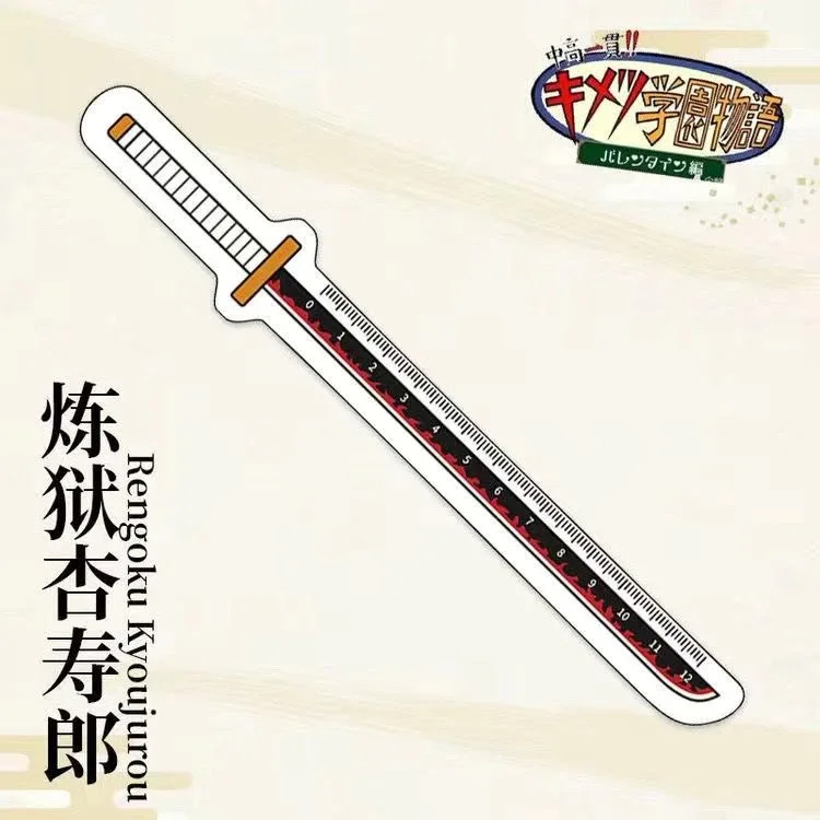 

Аниме Новая линейка края косплея периферии Ghost Extinction акриловый меч Шаньи линейка в форме ножа II