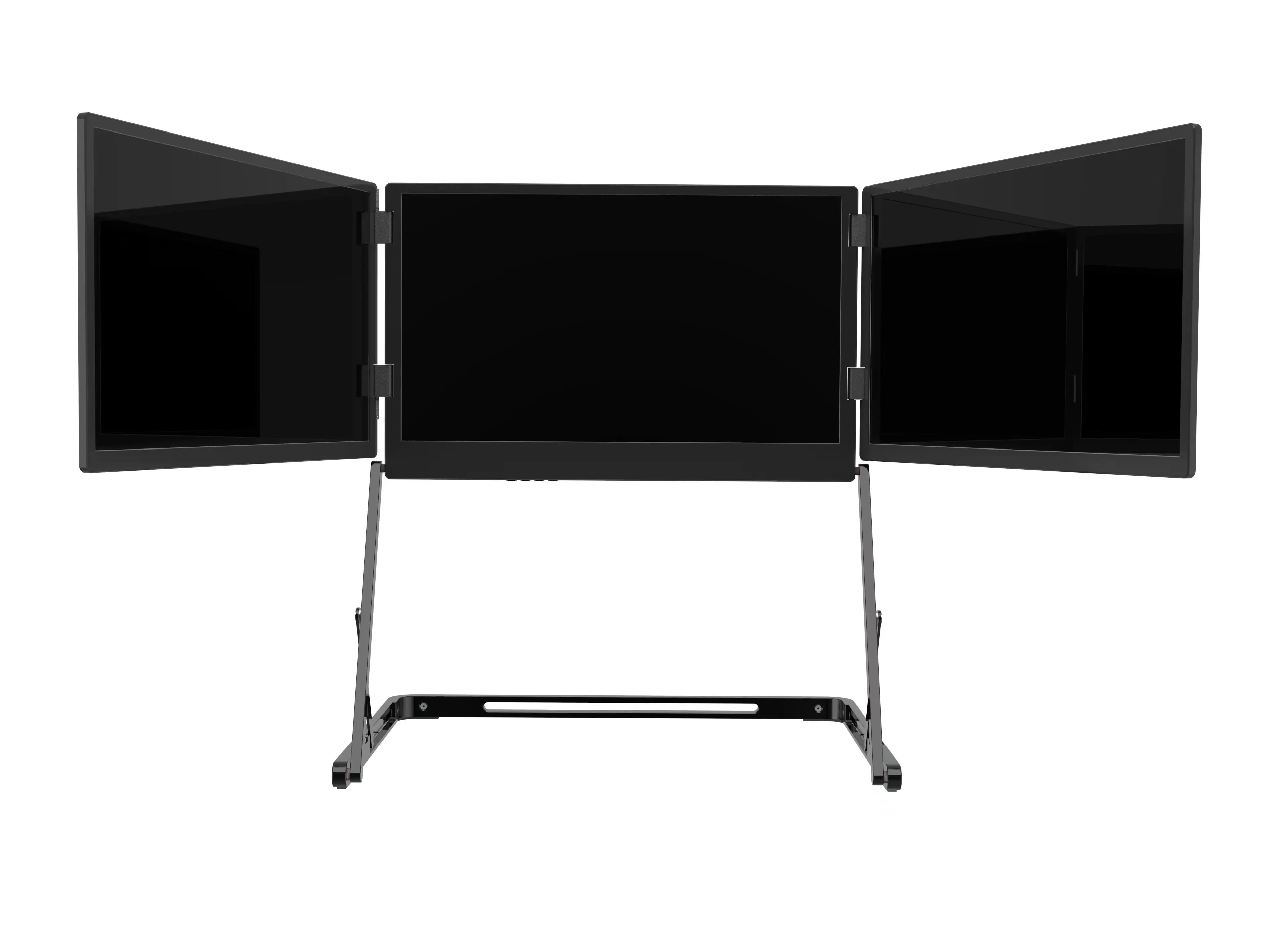 QuadCreate Monitor de jogos IPS de 15,6 polegadas Interface dupla USB-C 1080P FHD Viagem de alumínio TriCreate Win-dows Sistema operacional Novo