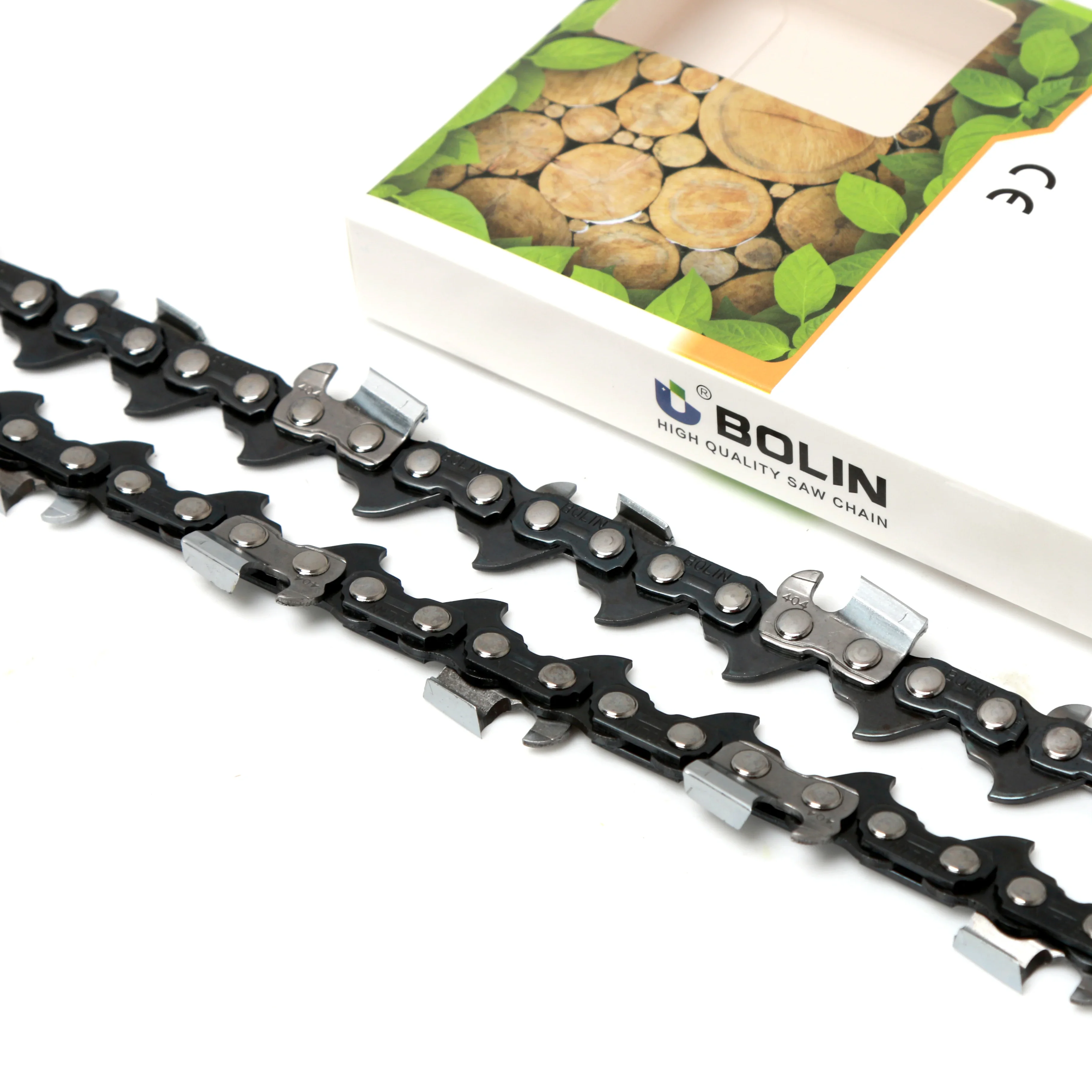 BoLin High quality harvest saw chain pitch 404 gauge 0.080" 2.0mm 18HX for  wood cutting harvest machine