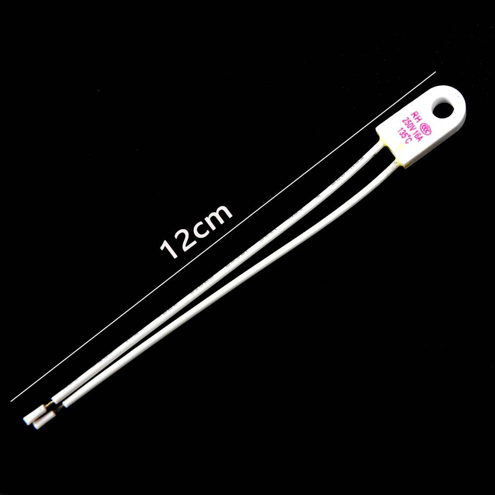 5 pz RH/Tf RH 135C RH 135 Celsius 135 gradi RH135 15A 250V fusibile di temperatura collegamenti termici fusibile di temperatura