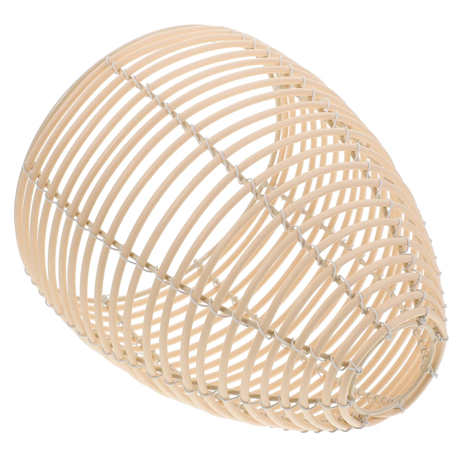 

Woven Iron and Imitation Rattan Pendant Lamp Shade E27 Compact Hanging Lamp Shade for Home Cafe Bar Hotel Rustic Decor