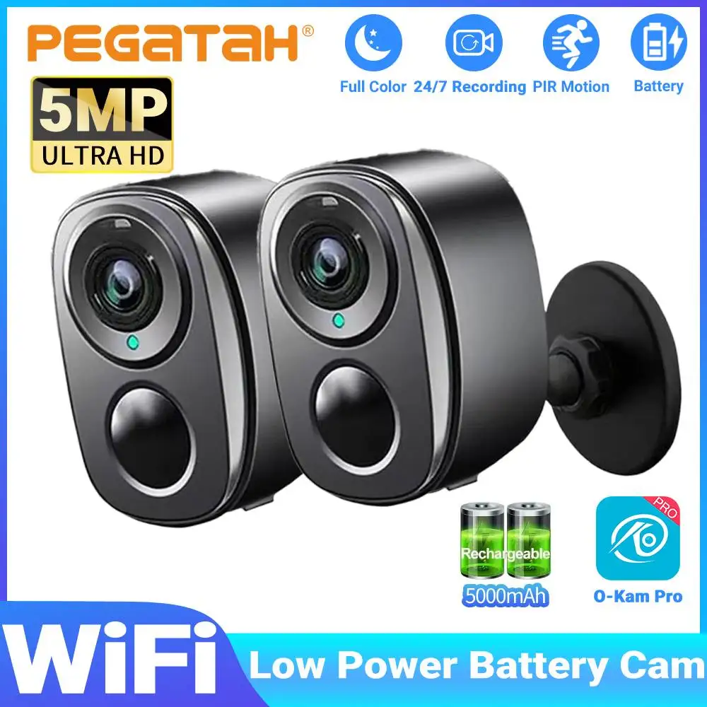 2pc-security-cameras-wireless-outdoor-2k-5mp-battery-powered-wifi-security-camera-with-spotlight-siren-2-way-audio-waterproof