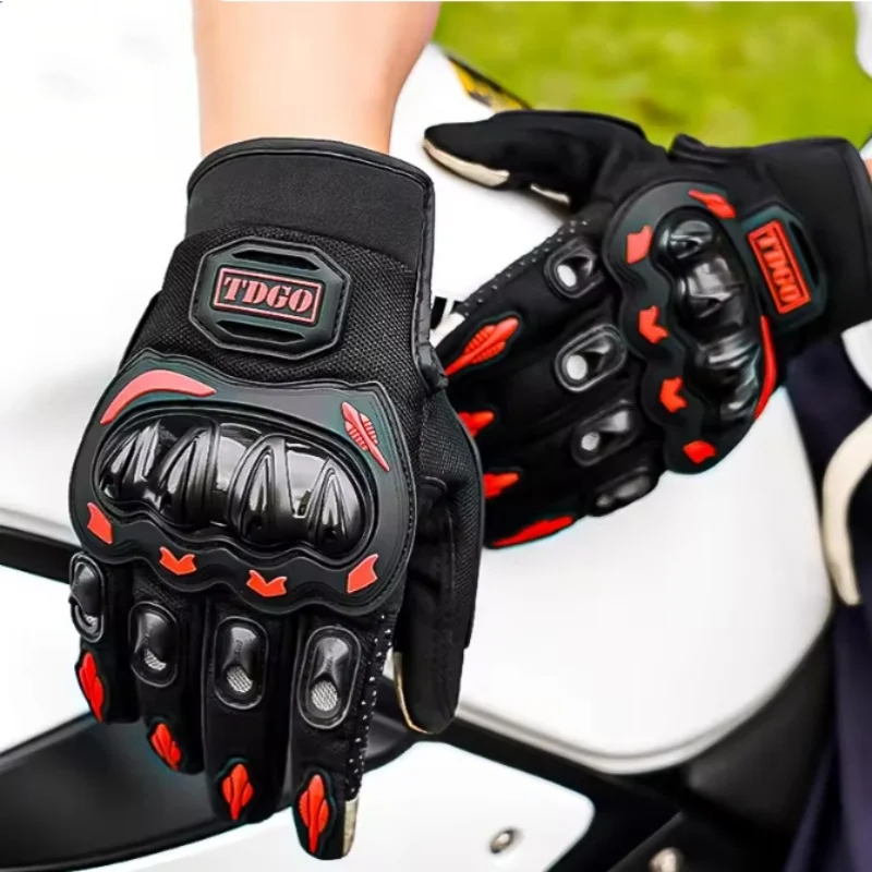 Men's Cycling Gloves Motocross Gloves Women's Windproof Heated Cycling Gloves Full Finger Breathable Outdoor Men's Fitness Glove