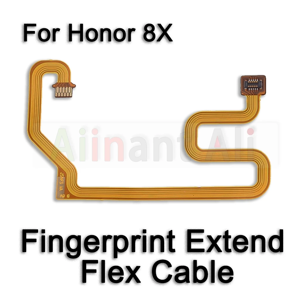 AiinAnt Home Button Back Key Connector Touch ID Finger Scanner Fingerprint Sensor Flex CableFor Huawei Honor 8A 8C 8X Max