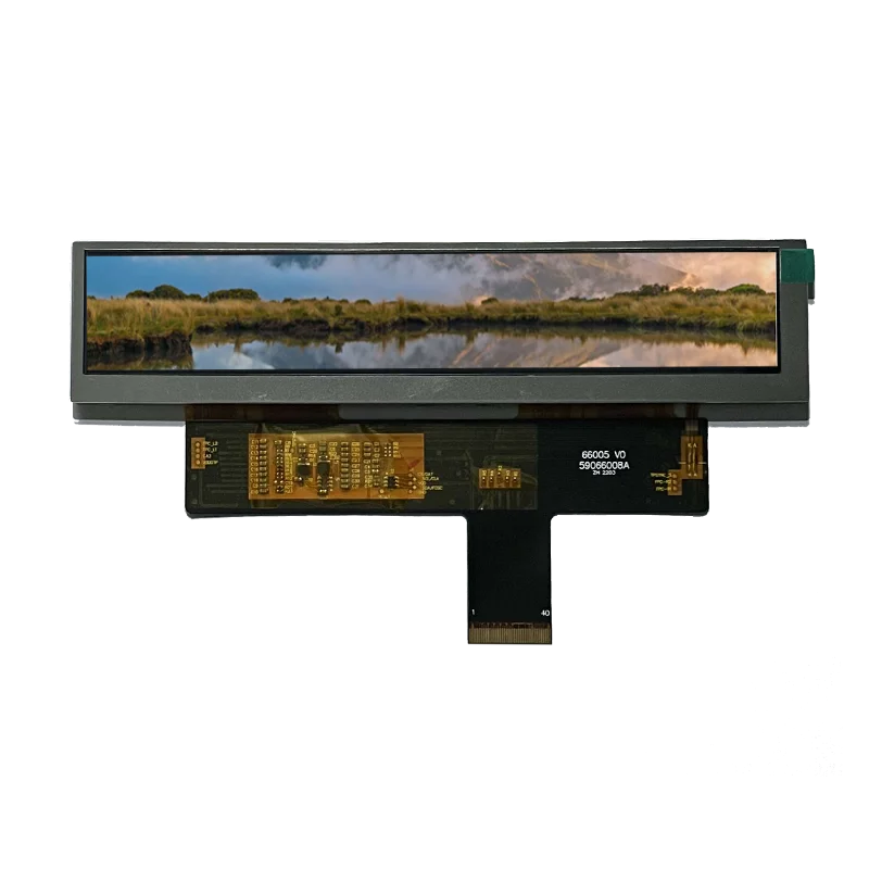 

6.6 inch 1440*240 LVDS full viewing angle IPS LCD Bar Type Display High brightness Outdoor sunlight readable Medical/Industrial