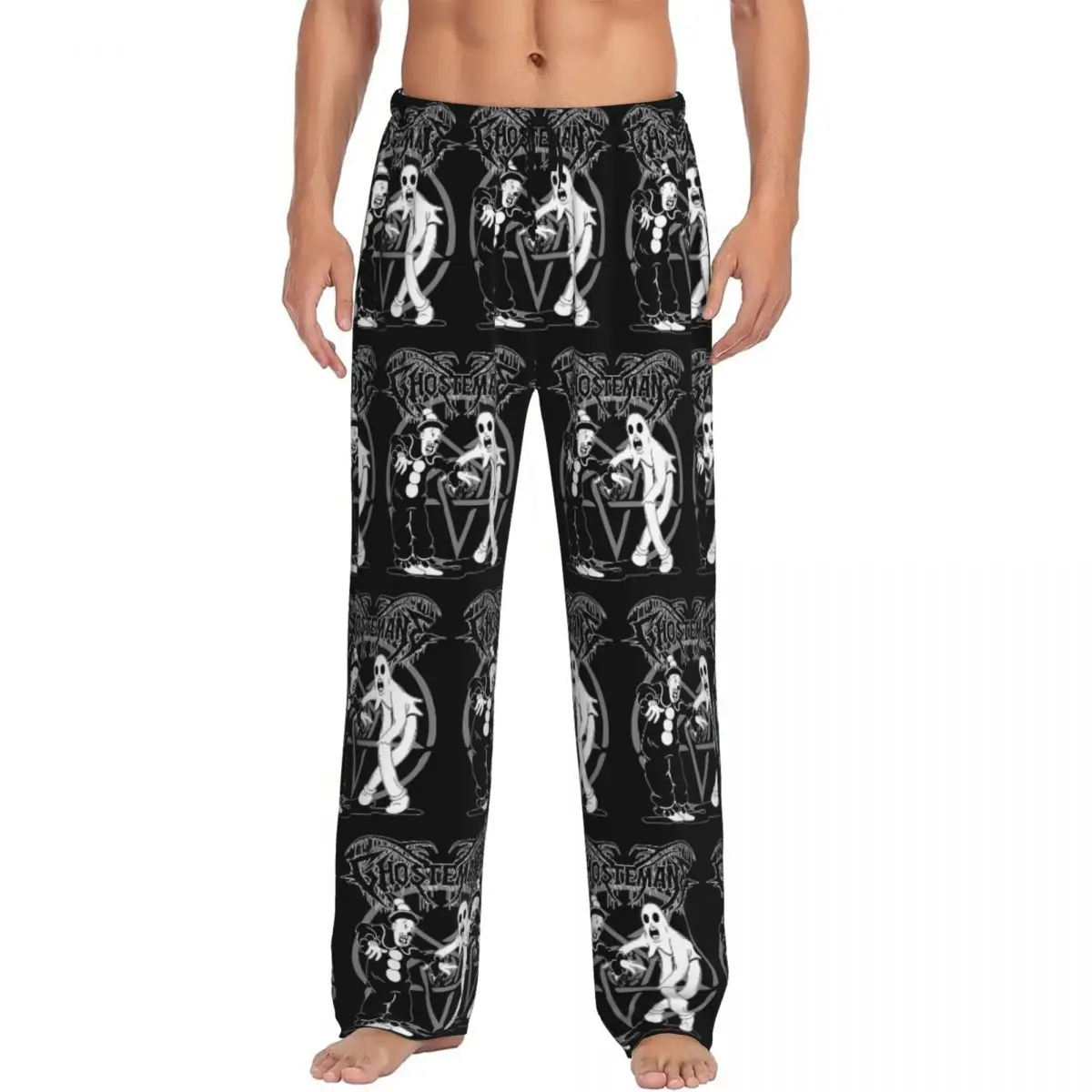 

Custom Men G-Ghostemanes Hip Hop Gothic Pajama Pants Print Sleep Sleepwear Bottoms with Pockets