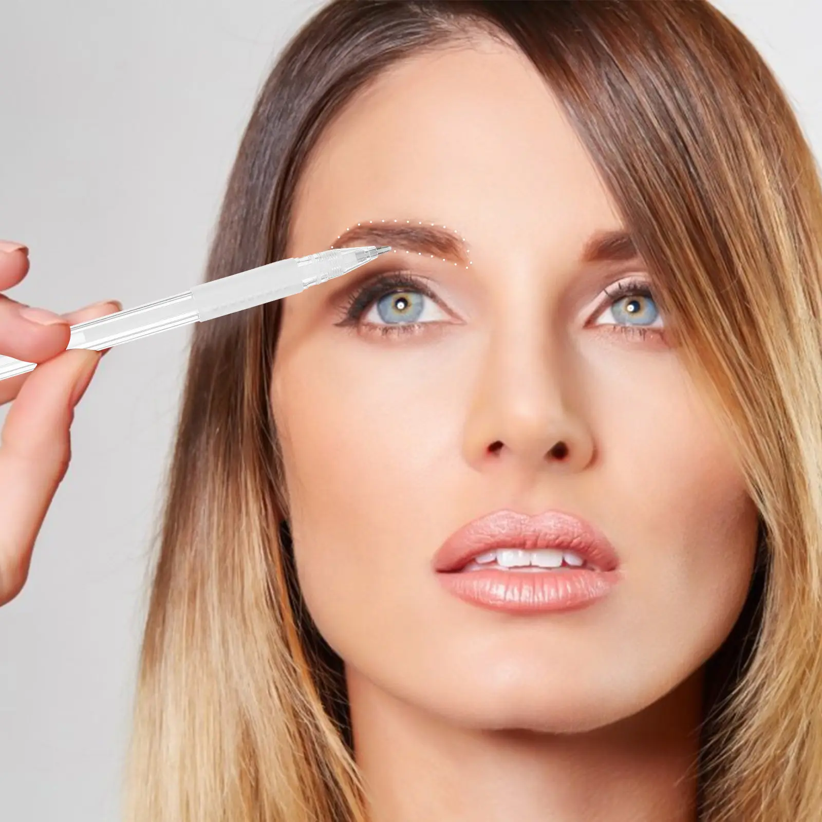 

Eyebrow Mapping Pen Professional Fine Oil Marker for Eyebrow Tattoos Lip Mapping Skin Tattooing Positioning Tool Easy Grip