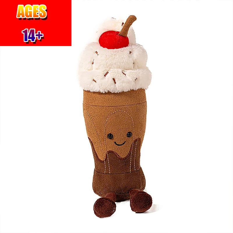 

Jelly Cat Yulan Latte Pearl Tea Cup Plush Doll Super Cute Home Bedroom Ornaments With Tags Stuffed Toy Holiday Gifts 2025