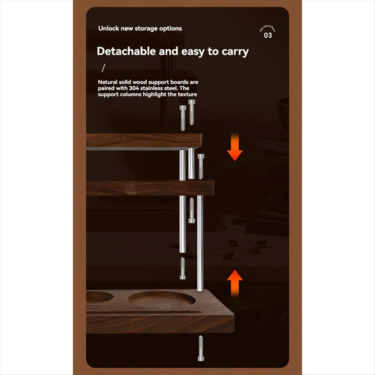 support-de-doseur-a-expresso-en-bois-support-de-goutteur-de-cafe-support-de-rangement-solide-a-3-couches-organisateur-d'outils-a-cafe-multifonctionnel