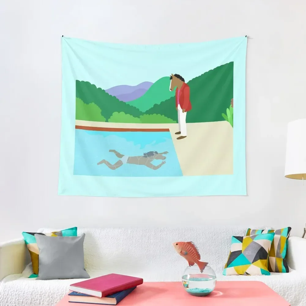 

Minimal Horseman Tapestry Bedroom Decor Outdoor Decor Nordic Home Decor Tapestry