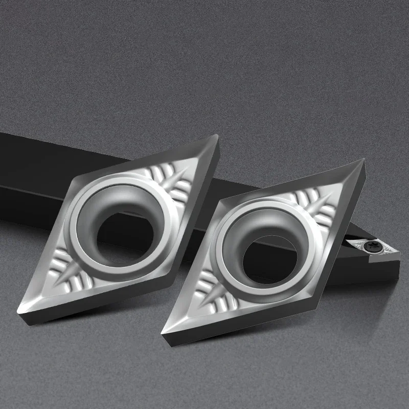 أداة قطع شفرة CNC أداة تحول محددة من سبائك الألومنيوم DCGT 070202   DCGT 070204   DCGT 0702028   DCGT11T302 DCGT11T304 DCGT11T308AK