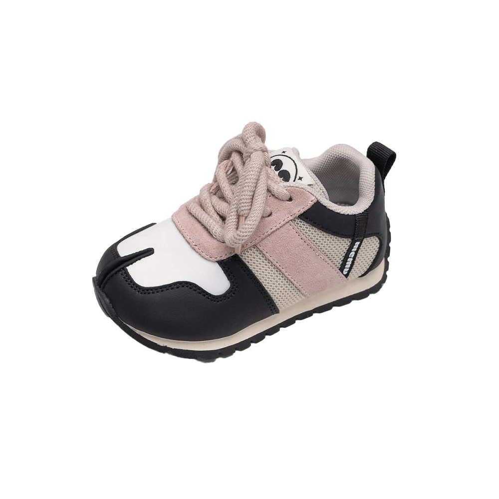 

Spring Autumn Fashion Baby Toddler Kid Breathable Running Sport Shoes Children Boys Girls Hook&Loop Cartoon Panda Casual Sneaker