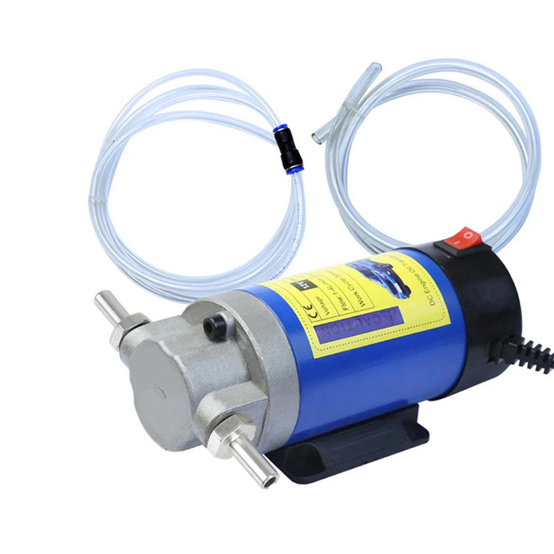 12V Electric Scavenge Suction Transfer Change Pump Motor Oil Diesel Extractor Pump 100W 4L for Car Motorcycles Boats - view 4