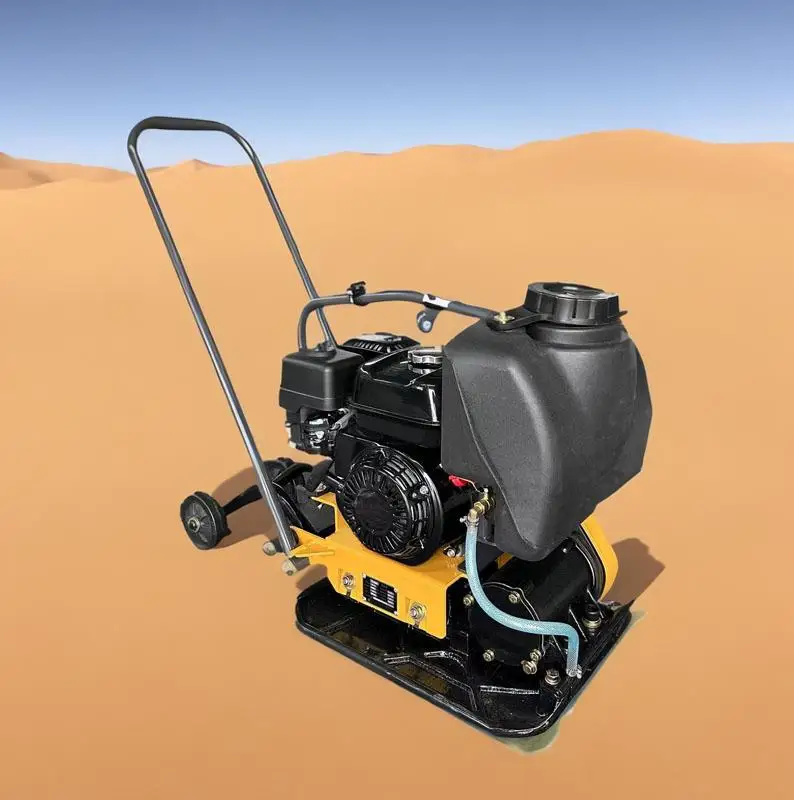 Ductile Iron Vibrating Soil Plate Compaction and Paving Machine for Compacting Asphalt in Soil