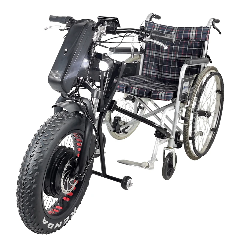 2024 POPULAR 48V 1200W Electric wheelX Lightweight Handicapped Motorized 20'' fatX wheelX With Lithium Battery