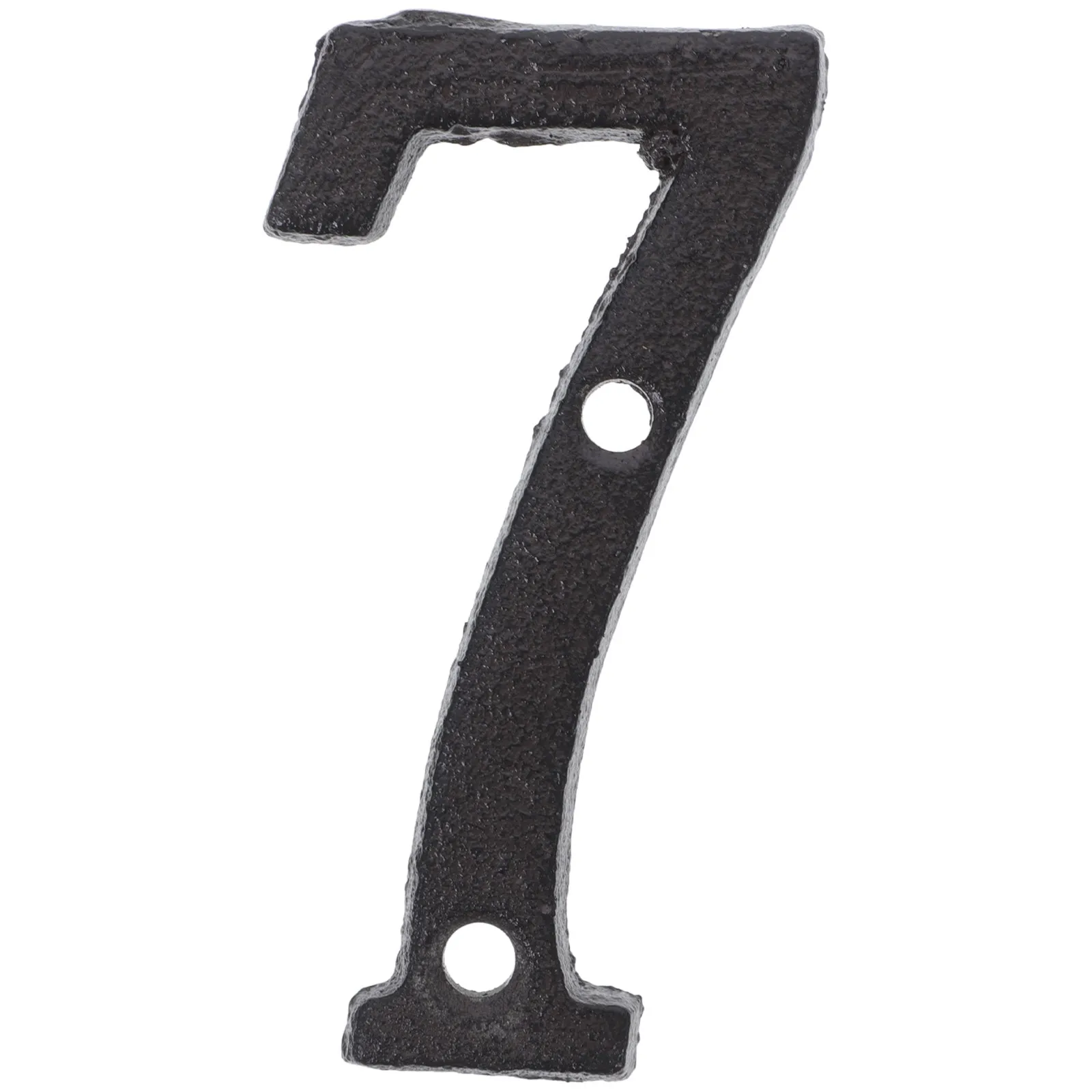 Cast Iron Outdoor Door Sign with Address Number – Halloween, Christmas & New Year Decor