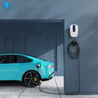 IP65 Home Wall Mount 22kw Type 2 3phase 32A Level 2 J1772 7kw AC EV Charger Wallbox Electric Vehicle Car Charging Station