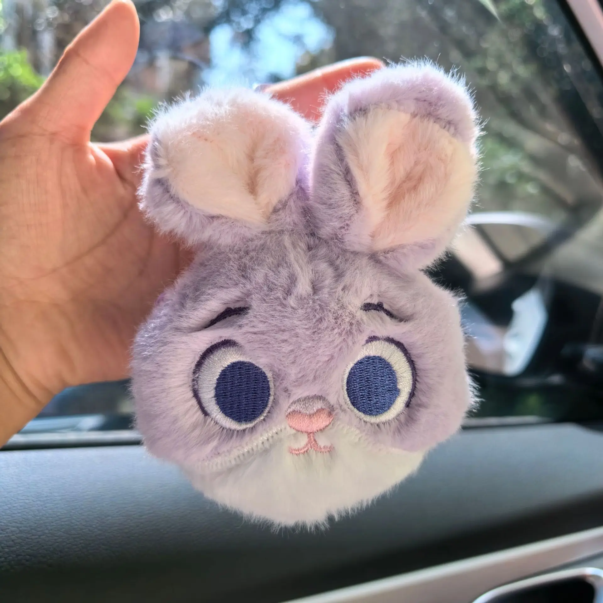 For Zootopia2 plush  Keychain toys Nick Wilde Judith Laverne Hopps plush coin purse charm cartoon bag pendant Christmas gift