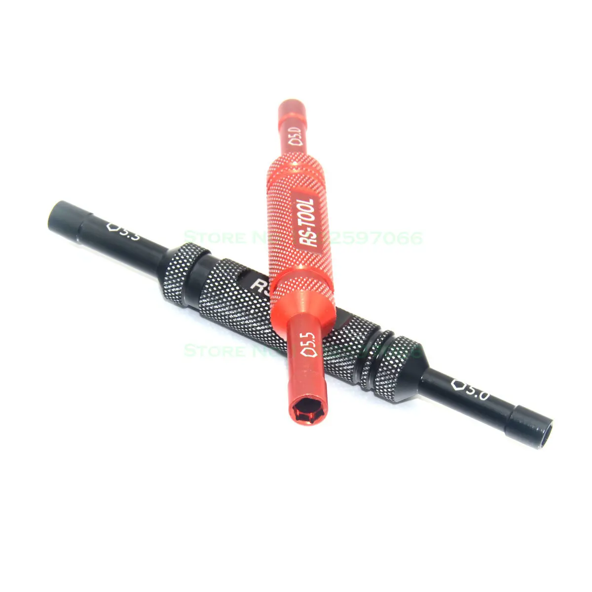 2in1 RC Tools Hex Screwdriver 5mm / 5.5mm Hexagonal Socket Tool For HUDY #170005 RC Car Boat Drone Aircraft Quadcopter