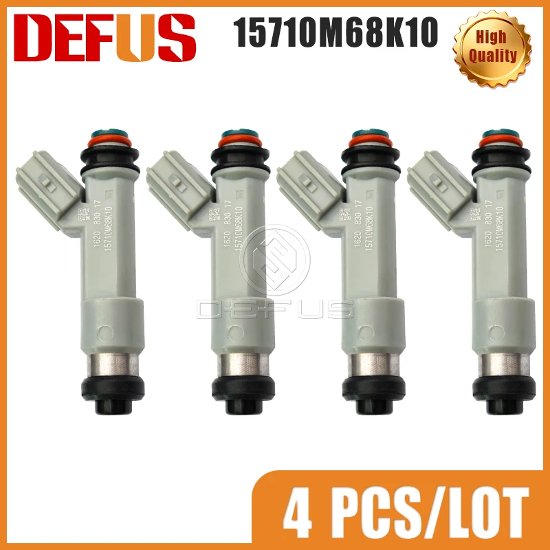 DEFUS 4/6/8PCS OEM15710-M68K10 Reliable Car Injector Nozzle Valve  for Suzuki Sx4 07-16 1.6L Auto Repair Components