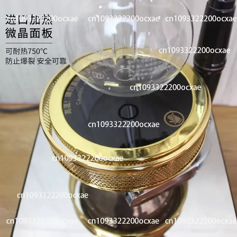 Siphon Kettle Microwave Oven Siphon Coffee Maker Electric Heater for Making Coffee