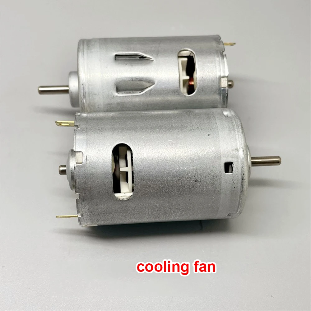 Mini 545 Motor DC 12V 18V 24V 37042RPM High Speed Dual Ball Bearing Motor with Built-in Heat Dissipation Blades Vacuum Cleaner