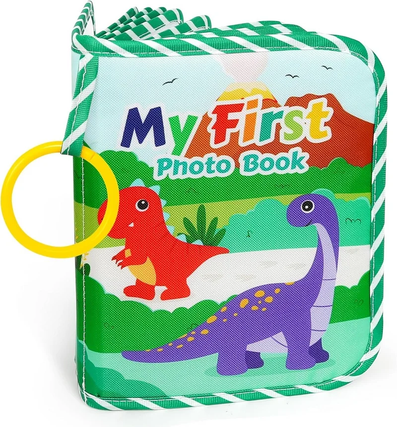 ألبوم صور Baby's My First لحفلة استقبال المولود الجديد للأطفال الصغار، صور عائلية، كتاب قماشي للأطفال، هدية لفتاة الصورة الذاكرة