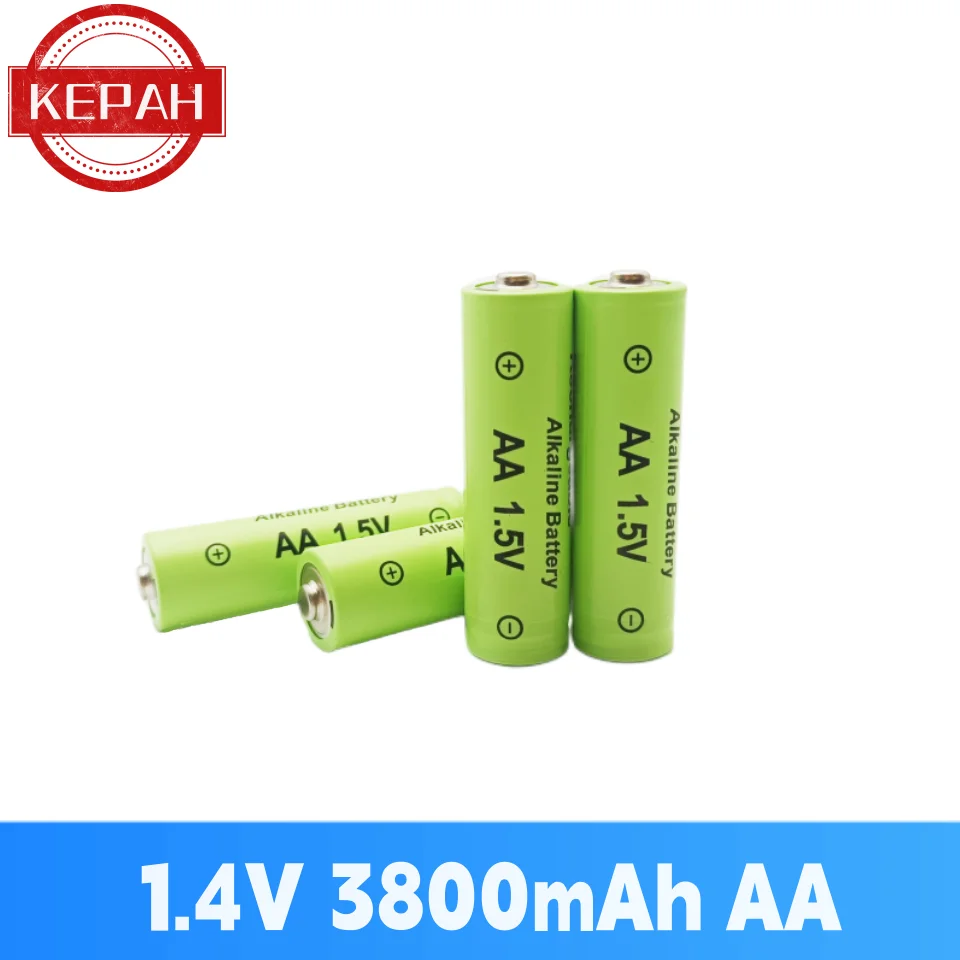 1.5V AA3800mAh NI-MH rechargeable battery 1 5V charger, AA torch toy watch MP3 player wireless keyboard wireless mouse