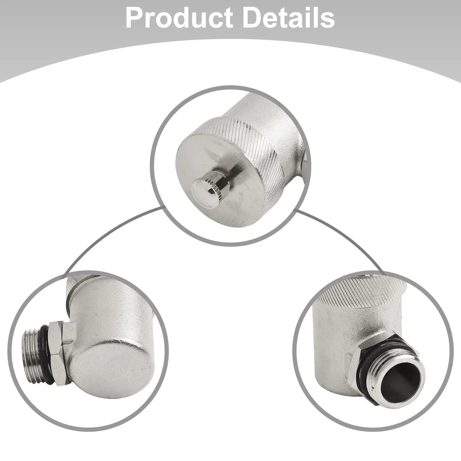 Air Management Solutions Automatic Air Vent Valve Automatic Valve High Temperature Resistance For Exhaust Applications