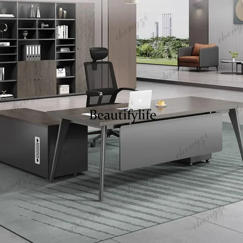 DD182Office Desk Conference Tables Organizer L Shaped Computer Desks Gaming Bedroom Storage Tavolino Trendy Furniture
