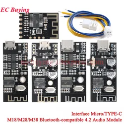1-10Pcs MH-MX8 무선 블루투스-BLE MP3 오디오 수신기 보드 PLR 모듈 BT 4.2 무손실 디코더 고 충실도 HIFI M18 M28 M38