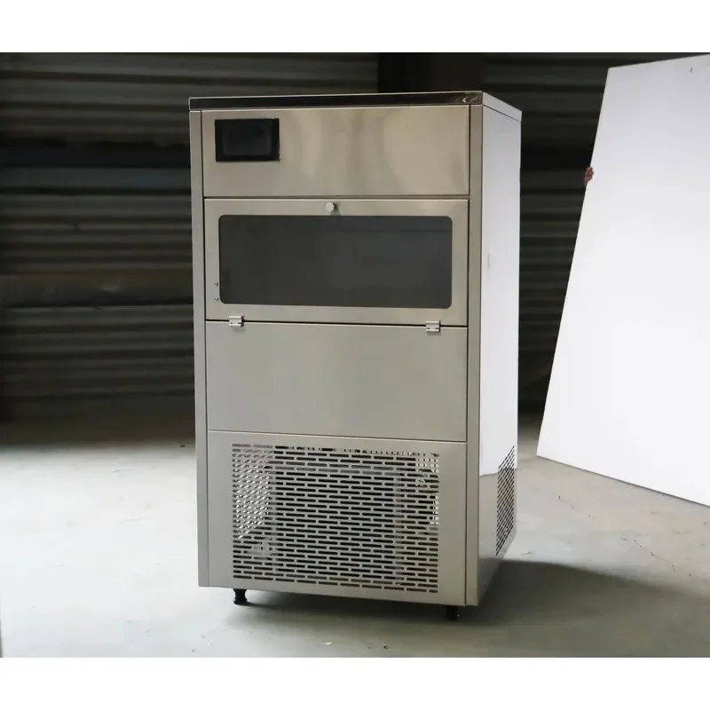 Commercial Flake Ice Machine 150kg Daily Output 60kg Storage 110V CE Certified High Efficiency for Business Use