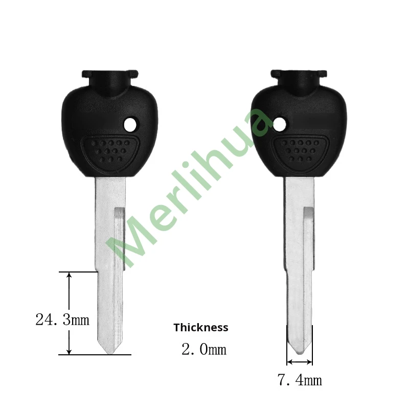 Yamaha motorcycle key, suitable for: Yamaha Majestic 250/400 YP2 YP3 YP4 motorcycle key embryo/handle(including magnet)