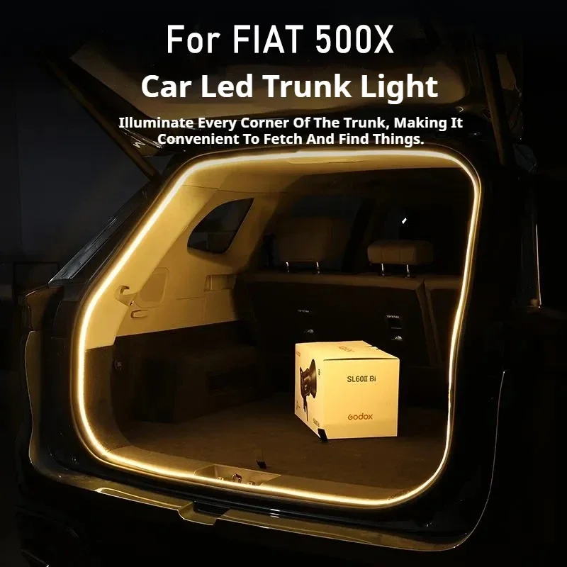 Rear Trunk LED Light Bar Strips Trunk Interior Decorative Lamp Strip Fit For Ford F150 Ranger Auto Interior Accessories