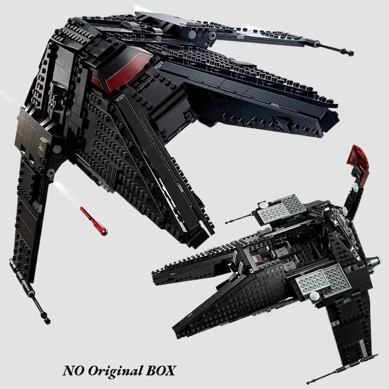 989PCS New 75336 Spaceship Stars Fighter Inquisitor Transport Scythe Building Blocks Assemble Bricks Toys For Kid Boy Adult Gift