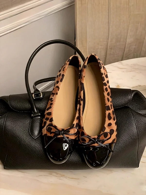 retro-leopard-print-ballet-flats-women's-low-heel-round-toe-slip-on-versatile-commuter-single-shoes-ballet-flat-footwear