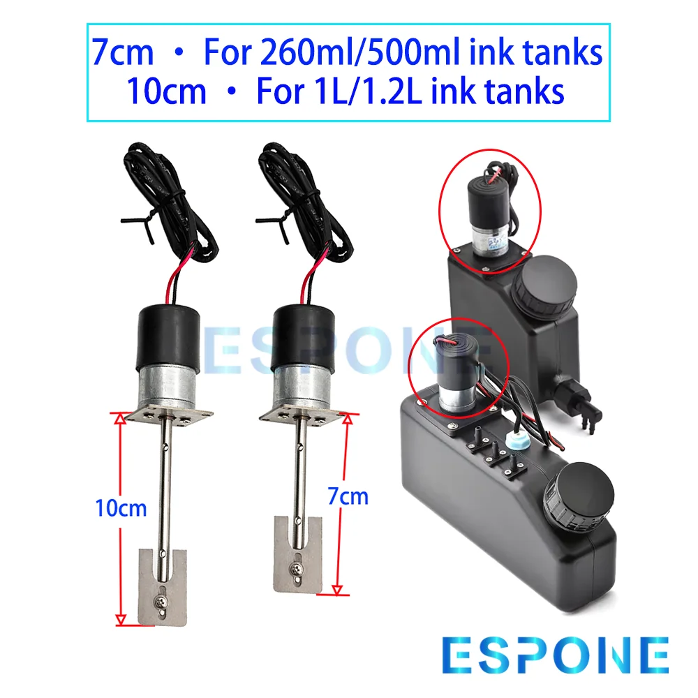 

Мотор для перемешивания чернил ESPONE 24V UV DTF, подходит для чернильных баков принтеров объемом 260 мл/500 мл