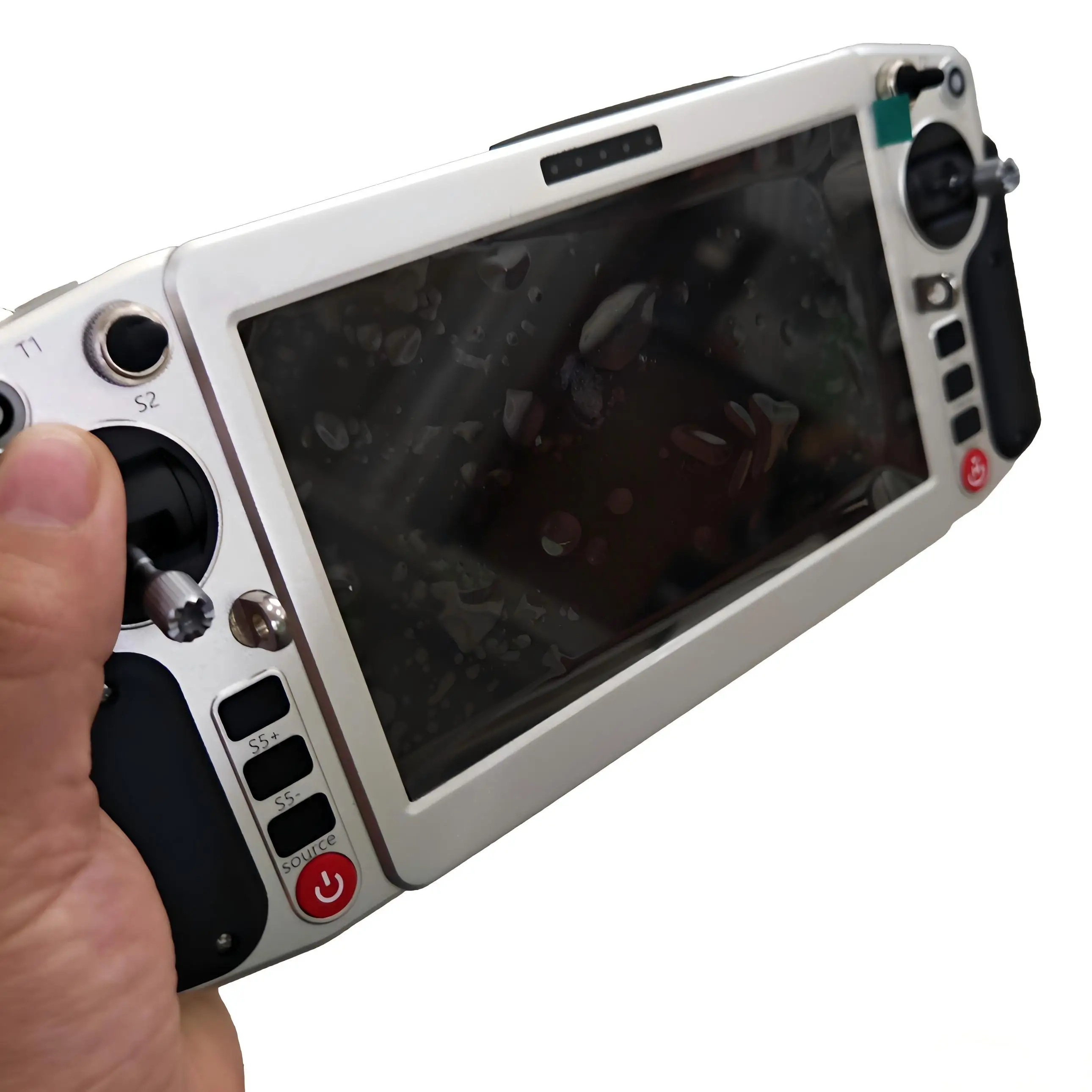 40km FPV Drone Optical Fiber Remote Controller Integrated Optical Fiber Video Transmission Ground Station