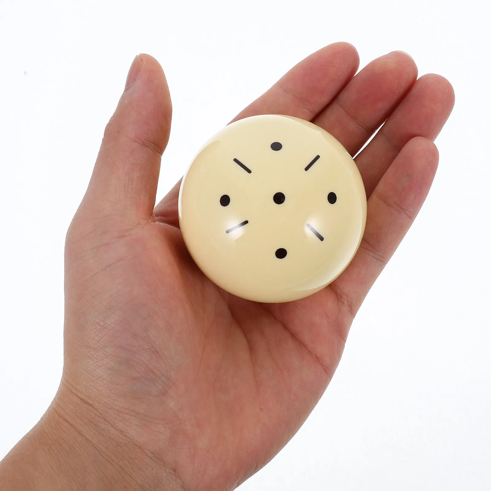 

Chinese 8-Ball White Cue Ball High Accuracy Wear-Resistant Smooth Surface for Billiards Training Practice Pool Game