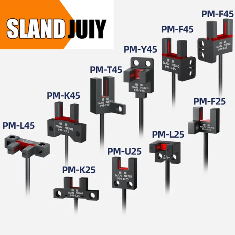 U-shaped Photoelectric Sensors PM-F25 L25 K25 R25U25 PM-F45 L45 R45 T45 Y45 Compatible Goods