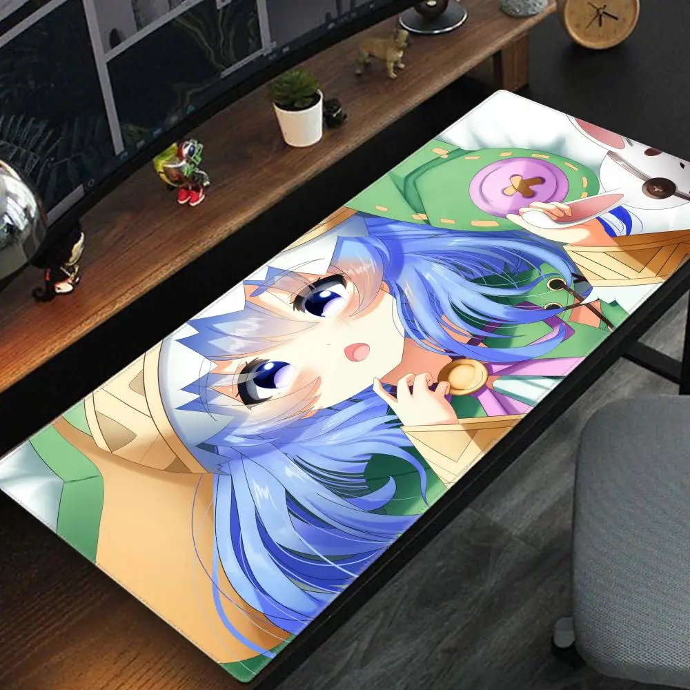 Himekawa Yoshino padmouse HD print accessory 900x400x4mm mouse pad large gaming enterprise rubber mats keyboard mouse mat gamer