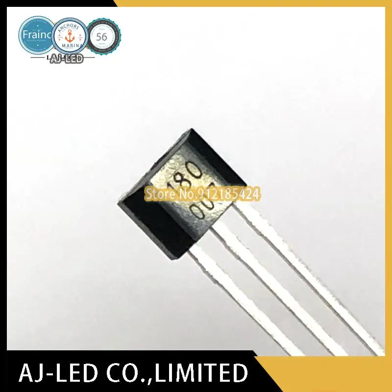 10pcs/lot AH180-PL-A omnipolar Hall switch for sensors and instruments, automotive, consumer electronics