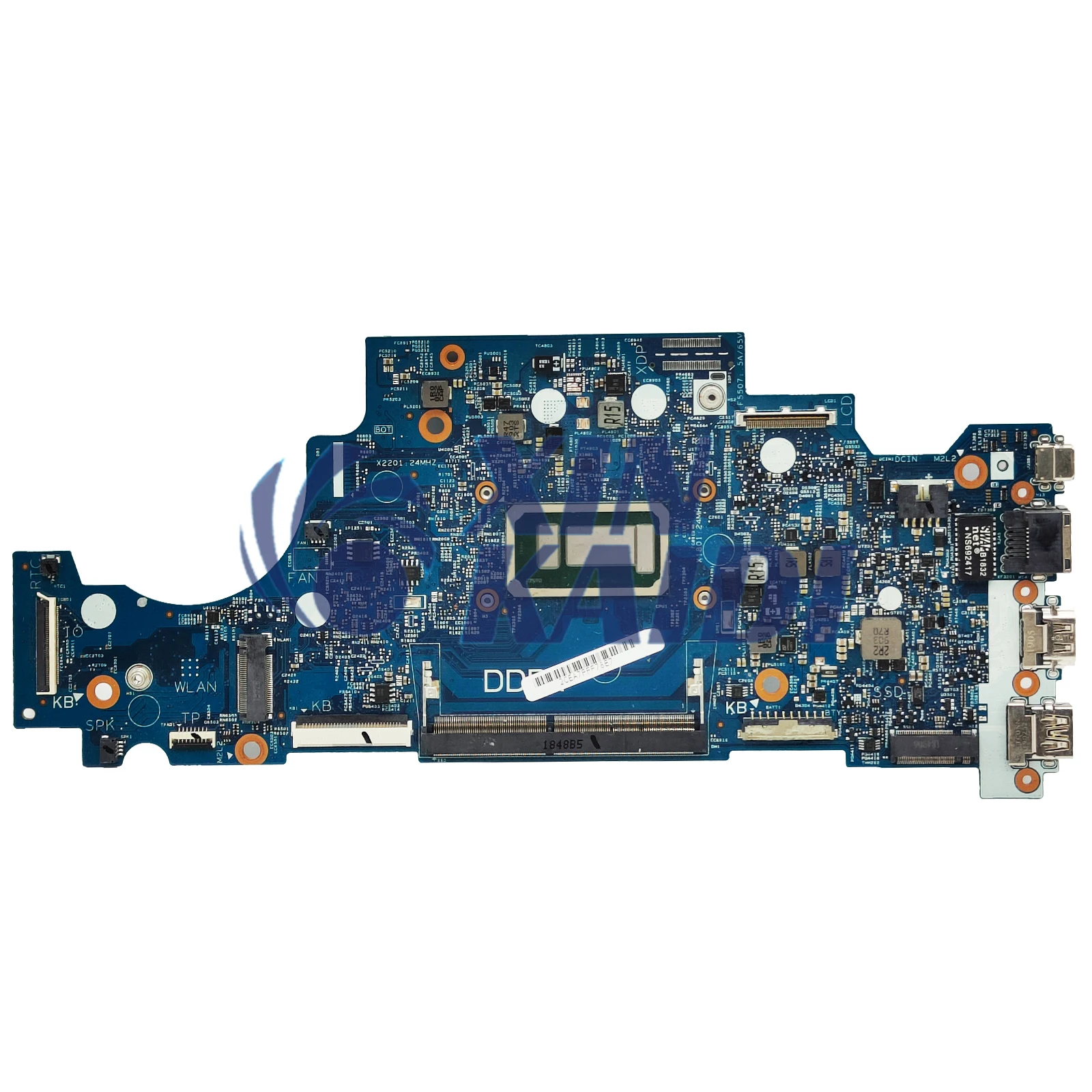 Computer Mainboard For DEL Latitude 13 3300 17910-1 CN 0RV5W4 Laptop Motherboard With i3-7020U CPU Systemboard