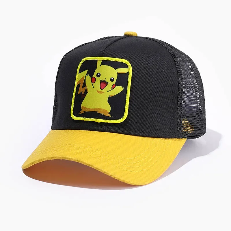 أنيمي الكرتون قبعات البيسبول الرجال Snapback الهيب هوب القبعات للنساء القطن الشمس قبعة من القماش الشبكي الشارع الشهير تنفس قناع سائق شاحنة العظام