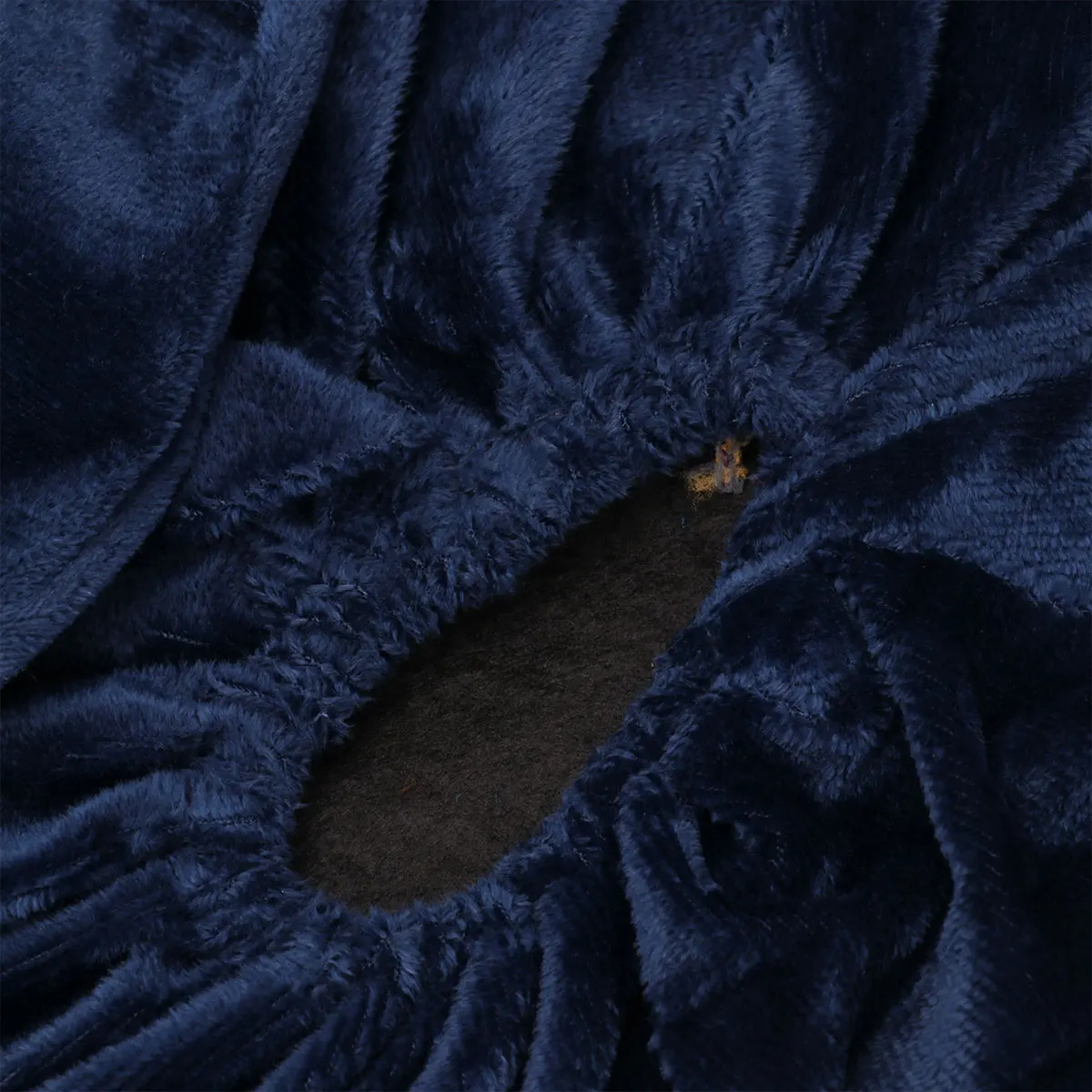 

5Pairs Durable Flannelette Shoe Cover Waterproof Easy Clean Elastic Sizes Dark Blue Reusable Shoe Cover