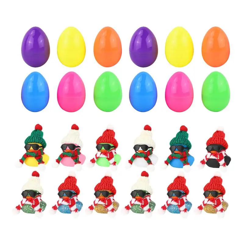 Mini borracha pato páscoa ovos, brinquedos engraçados, novidade, sortidas, brilhante, colorido, dia da Páscoa