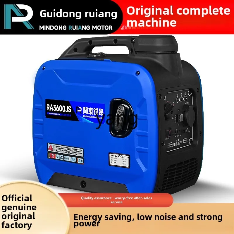 CX household gasoline generator single-phase 220V three-phase 380 volt commercial small 3/5/6/8/10 kW low noise