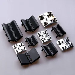 Zinc alloy Industrial cabinet hinge bisagras Thickening electric power box metal case door clamp hinge with screw fixed Hardware